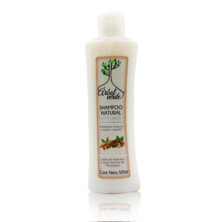 ecare Shampoo Natural Hidratante Árbol Verde 500 ml.