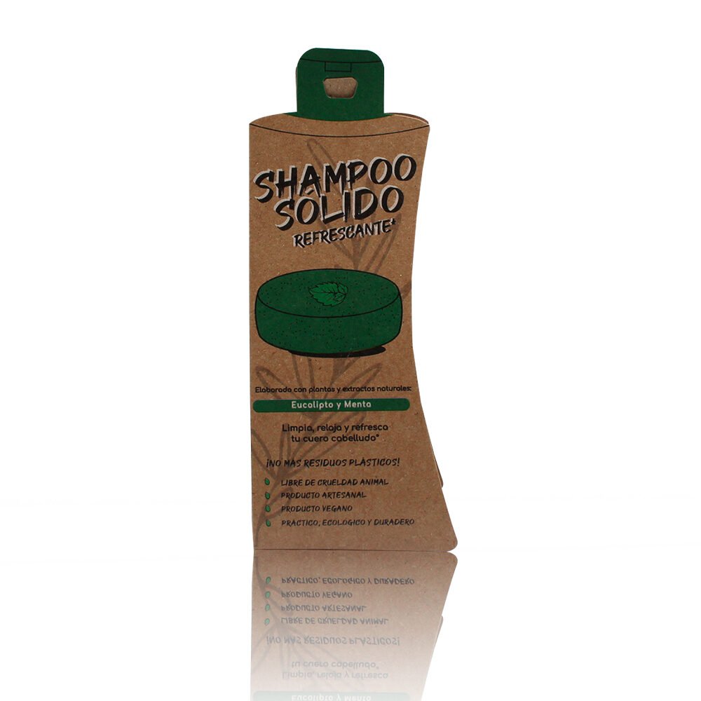 Shampoo Sólido Refrescante Árbol Verde