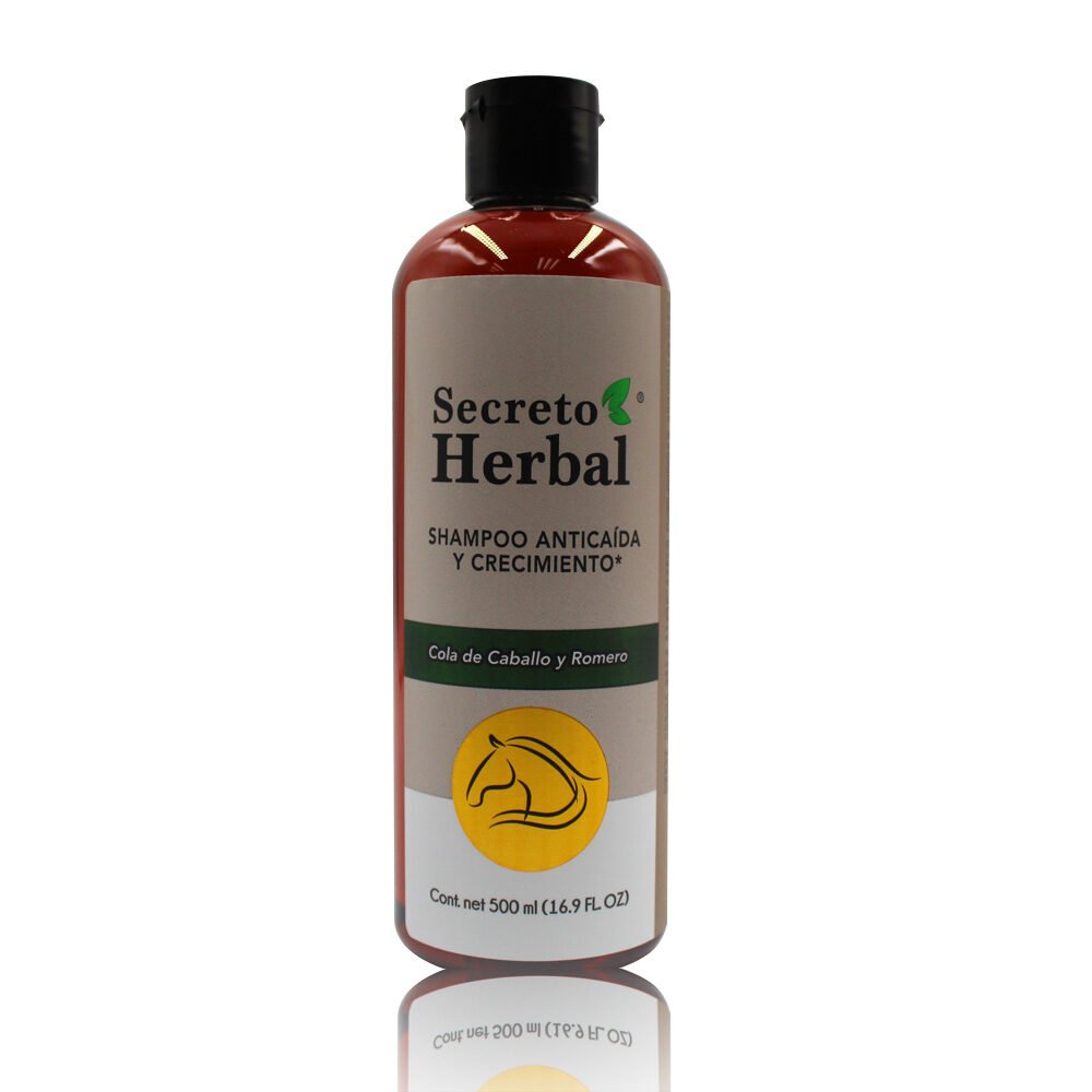 Shampoo Anticaída y Crecimiento Secreto Herbal 500 ml