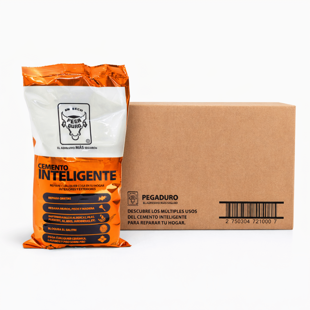 Caja Pegaduro Cemento Inteligente 1Kg (6 Pzs)