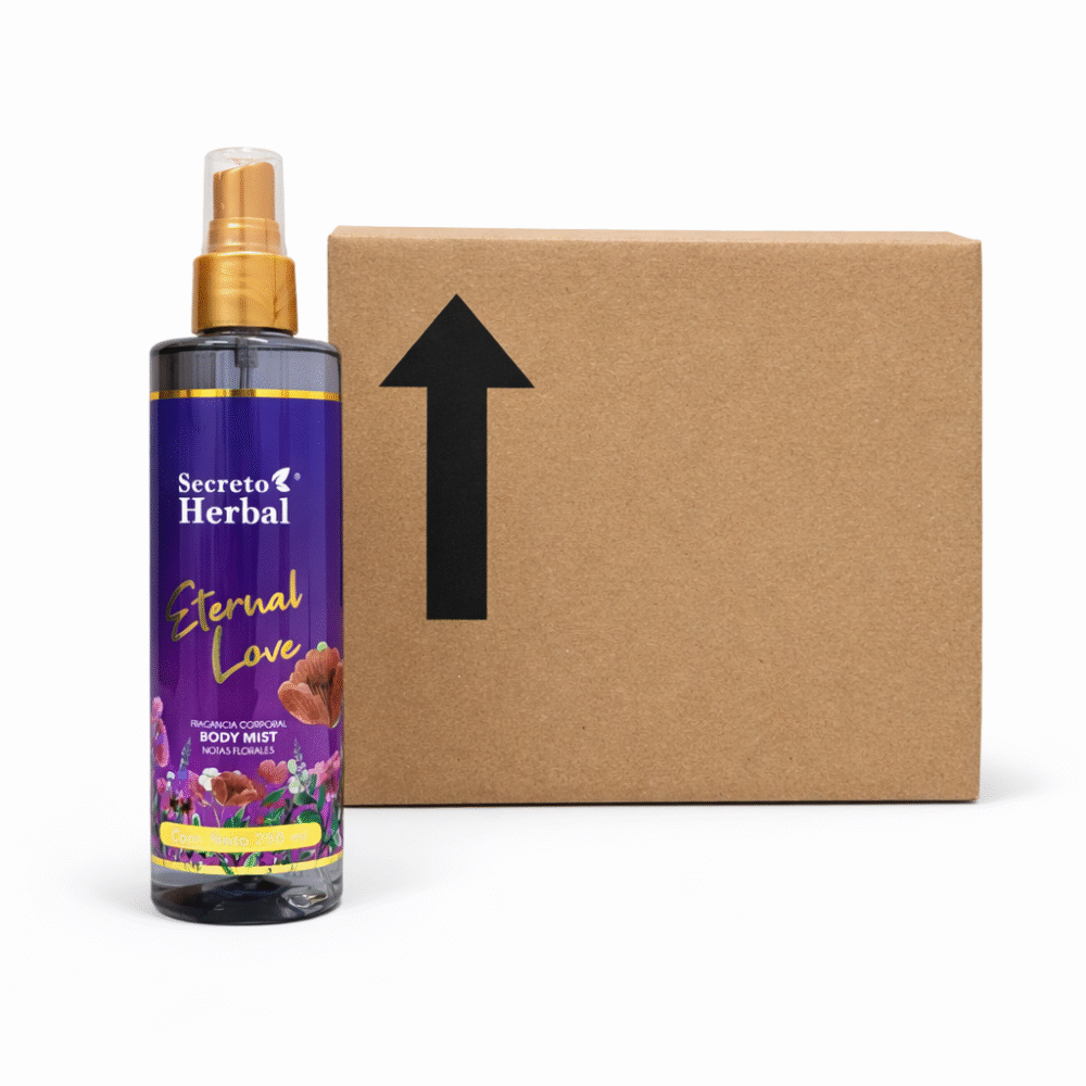 Caja Secreto Herbal Body Mist Floral Eternal Love 250 ml (12 Pzs)